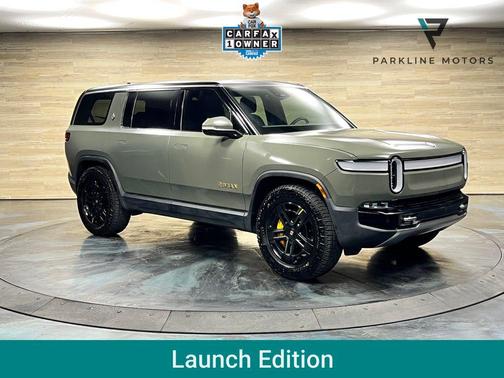 Green 2024 Rivian R1S Launch Edition Quad Motor Large Pack
