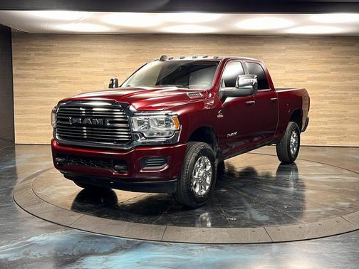 Delmonico Red Pearlcoat 2023 RAM 3500 Laramie Crew Cab 4x4 6'4' Box