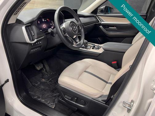 Rhodium White Premium 2025 Mazda CX-90 PHEV Premium Sport