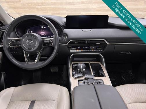 Rhodium White Premium 2025 Mazda CX-90 PHEV Premium Sport