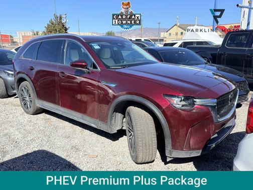 Soul Red Crystal Metallic 2024 Mazda CX-90 PHEV Premium Plus