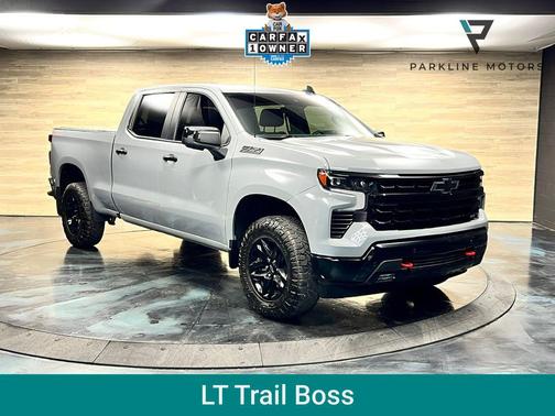 Slate Gray Metallic 2024 Chevrolet Silverado 1500 LT Trail Boss