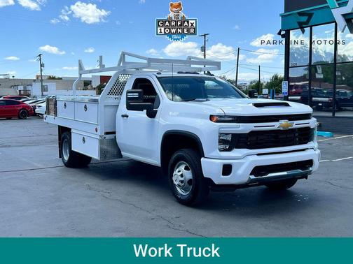 Summit White 2024 Chevrolet Silverado 3500 WT