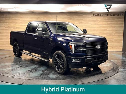 Antimatter Blue Metallic 2025 Ford F-150 Platinum