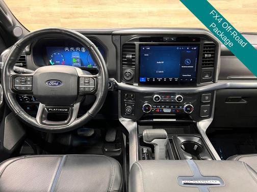 Antimatter Blue Metallic 2025 Ford F-150 Platinum