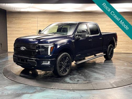 Antimatter Blue Metallic 2025 Ford F-150 Platinum