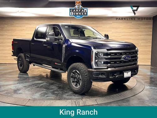 Antimatter Blue Metallic 2024 Ford F-250 King Ranch