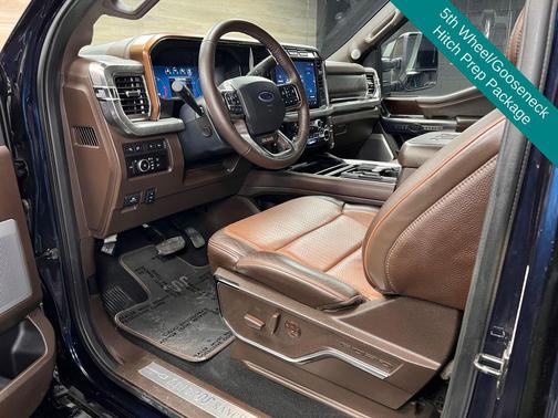 Antimatter Blue Metallic 2024 Ford F-250 King Ranch