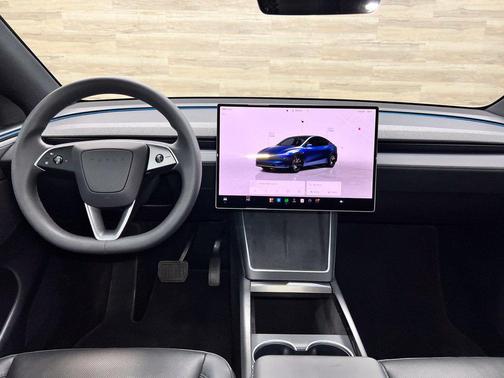 Deep Blue Metallic 2026 Tesla Model Y Long Range Launch Series