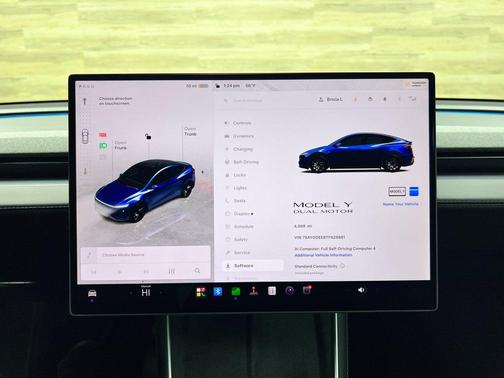 Deep Blue Metallic 2026 Tesla Model Y Long Range Launch Series