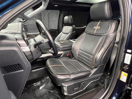 Antimatter Blue Metallic 2022 Ford F-150 Platinum