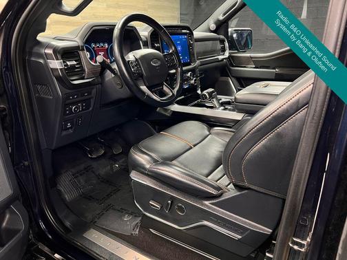 Antimatter Blue Metallic 2022 Ford F-150 Platinum