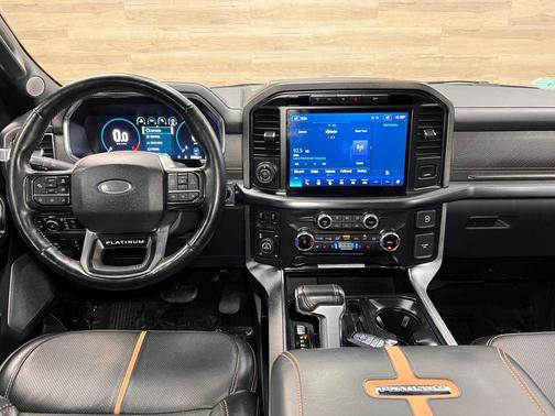 Antimatter Blue Metallic 2022 Ford F-150 Platinum