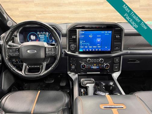 Antimatter Blue Metallic 2022 Ford F-150 Platinum