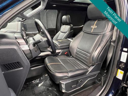 Antimatter Blue Metallic 2022 Ford F-150 Platinum