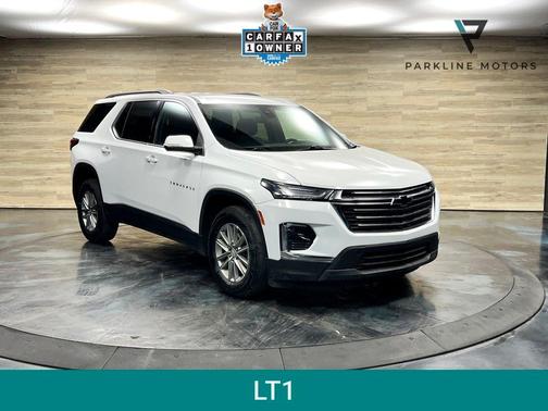 Summit White 2023 Chevrolet Traverse LT Cloth