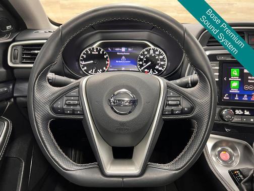 Pearl White Tricoat 2023 Nissan Maxima 3.5 Platinum