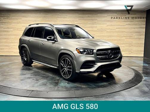 Silver 2021 Mercedes-Benz GLS 580 4MATIC