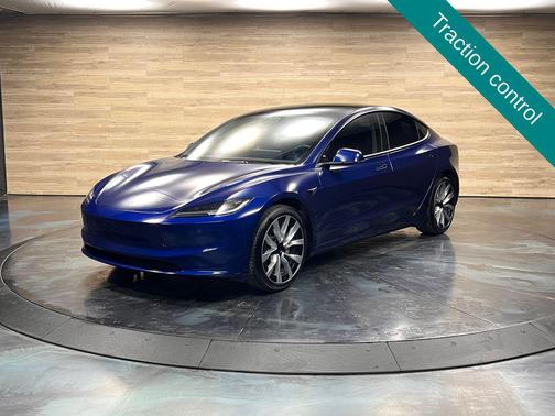 Deep Blue Metallic 2024 Tesla Model 3 Long Range