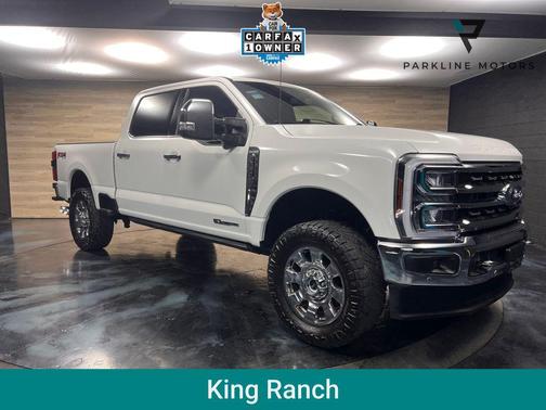 Star White Metallic Tri-Coat 2024 Ford F-350 King Ranch