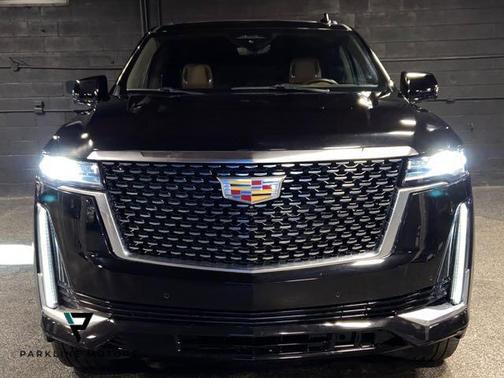 Dark Moon Blue Metallic 2021 Cadillac Escalade ESV Premium Luxury