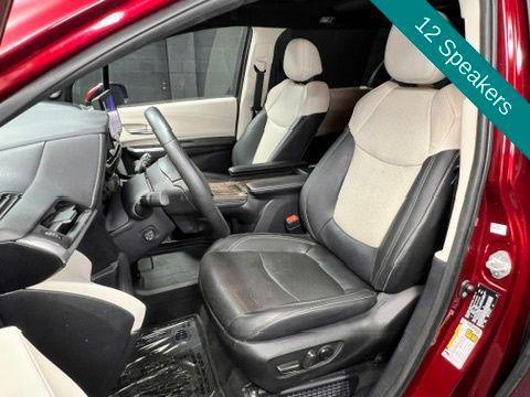 Ruby Flare Pearl 2025 Toyota Sienna Platinum