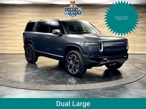 Gray 2025 Rivian R1S Adventure Dual Motor Large Pack