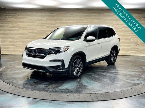 White Diamond Pearl 2019 Honda Pilot EX-L