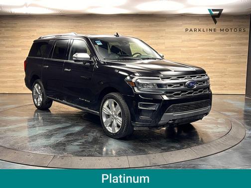 Agate Black Metallic 2023 Ford Expedition Max Platinum
