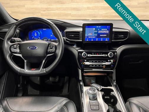 Agate Black Metallic 2021 Ford Explorer ST