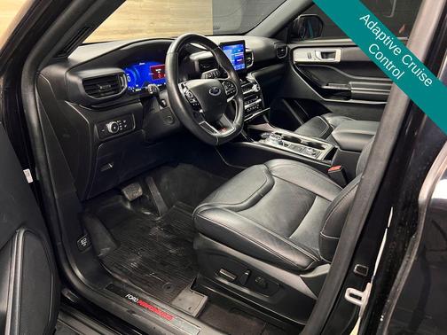 Agate Black Metallic 2021 Ford Explorer ST