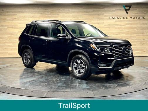Crystal Black Pearl 2022 Honda Passport AWD TrailSport
