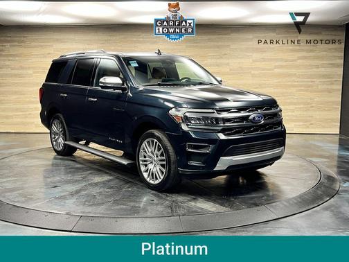 Blue Metallic 2024 Ford Expedition Platinum