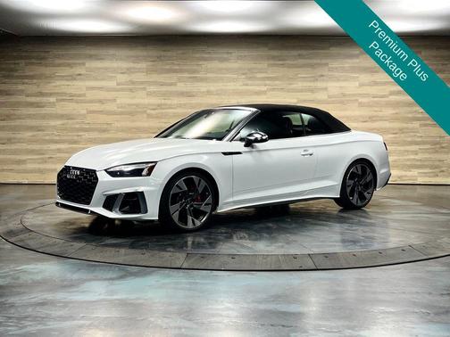 Arkona White/Black Roof 2024 Audi S5 3.0T Premium Plus