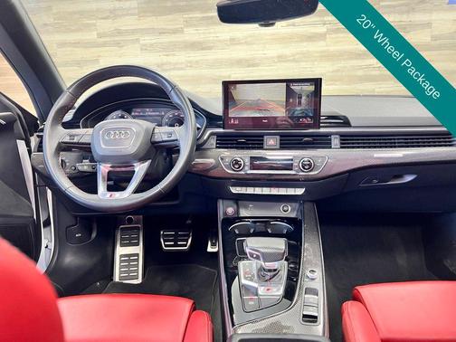 Arkona White/Black Roof 2024 Audi S5 3.0T Premium Plus