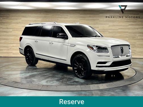Pristine White 2021 Lincoln Navigator Reserve