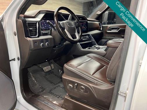 White Frost Tricoat 2024 GMC Sierra 3500 Denali