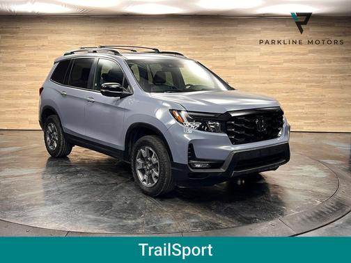 Blue 2022 Honda Passport AWD TrailSport