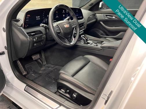 Crystal White Tricoat 2025 Cadillac CT5 Sport