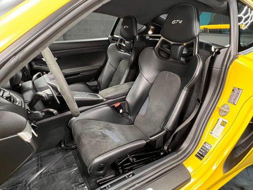 Racing Yellow 2023 Porsche 718 Cayman GT4