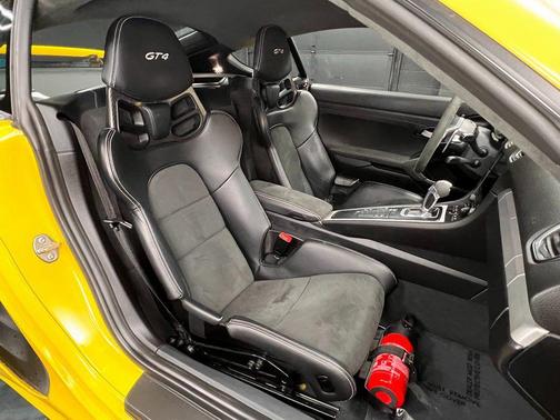 Racing Yellow 2023 Porsche 718 Cayman GT4