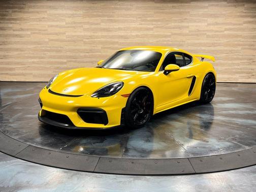 Racing Yellow 2023 Porsche 718 Cayman GT4