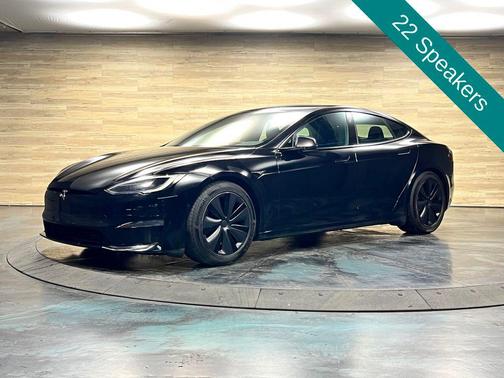 Solid Black 2022 Tesla Model S Dual Motor All-Wheel Drive