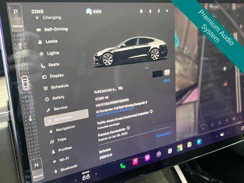 Solid Black 2022 Tesla Model S Dual Motor All-Wheel Drive