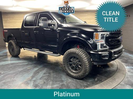 Agate Black Metallic 2021 Ford F-350 Platinum