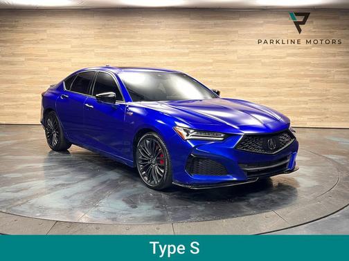 Apex Blue Pearl 2023 Acura TLX Type S