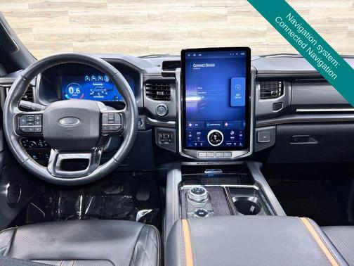 Star White Metallic Tri-Coat 2024 Ford Expedition Max Platinum