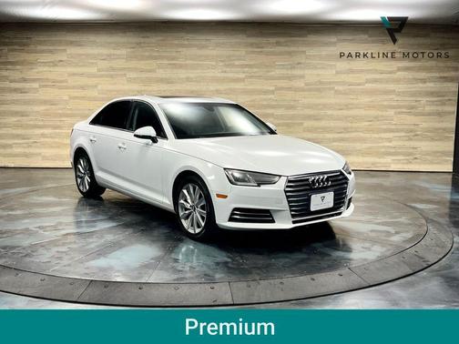 Ibis White 2017 Audi A4 2.0T Premium