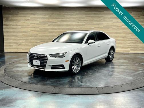 Ibis White 2017 Audi A4 2.0T Premium