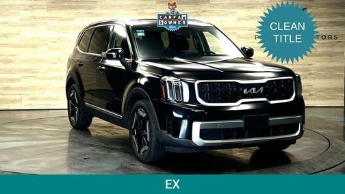 Ebony Black 2023 Kia Telluride EX